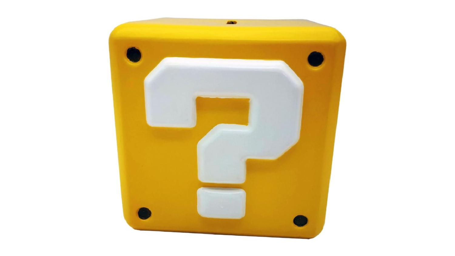 Impact Merch Novelty Shaped Money Bank - Mario Question Block