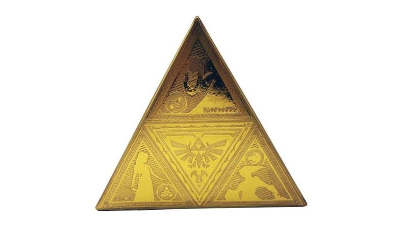 Impact Merch Novelty Shaped Money Bank - Triforce