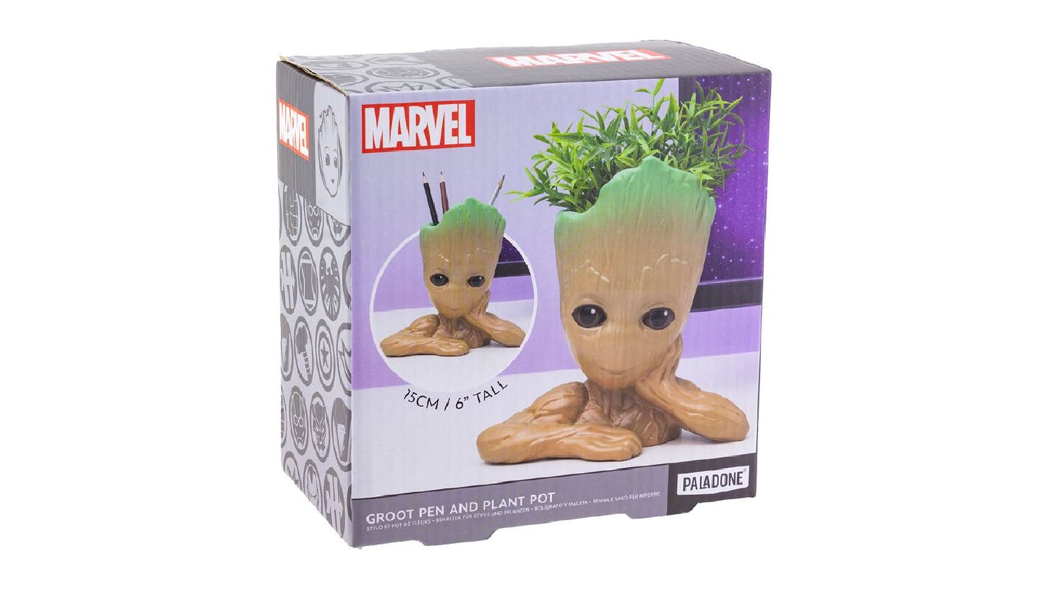 Paladone Novelty Desk Pen & Plant Pot - Groot