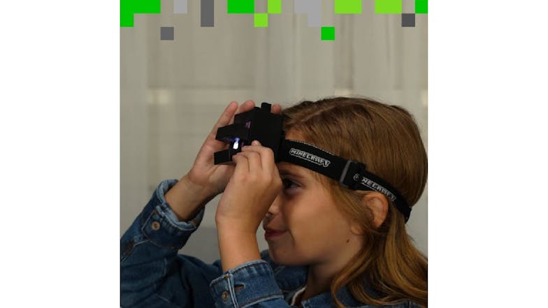 Paladone Official Licensed Headtorch with Sounds - Minecraft Enderdragon