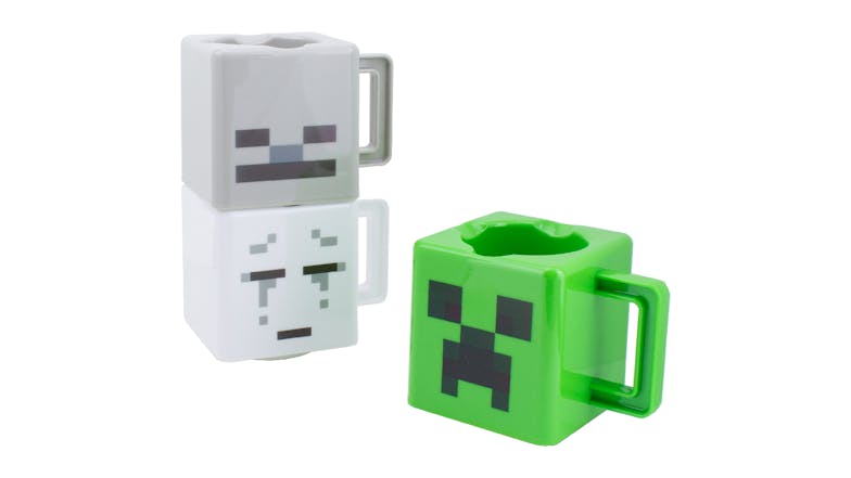 Paladone Novelty Stacking Mug Set 3pcs. - Minecraft Mobs