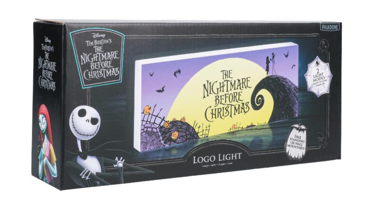 Paladone Novelty Logo Box Light - The Nightmare Before Christmas
