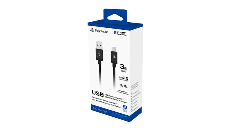 Hori USB to USB-C Charging Cable for Playstation 5 3m