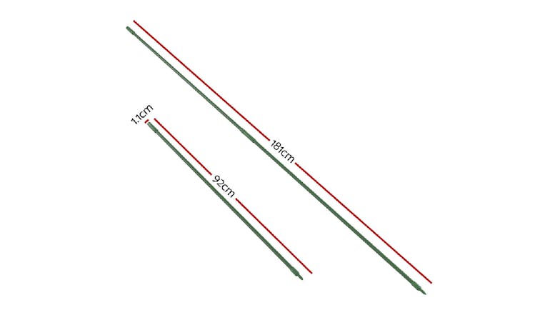 Greenfingers Metal Plant Support Stakes 1.1 x 92cm 24pcs.