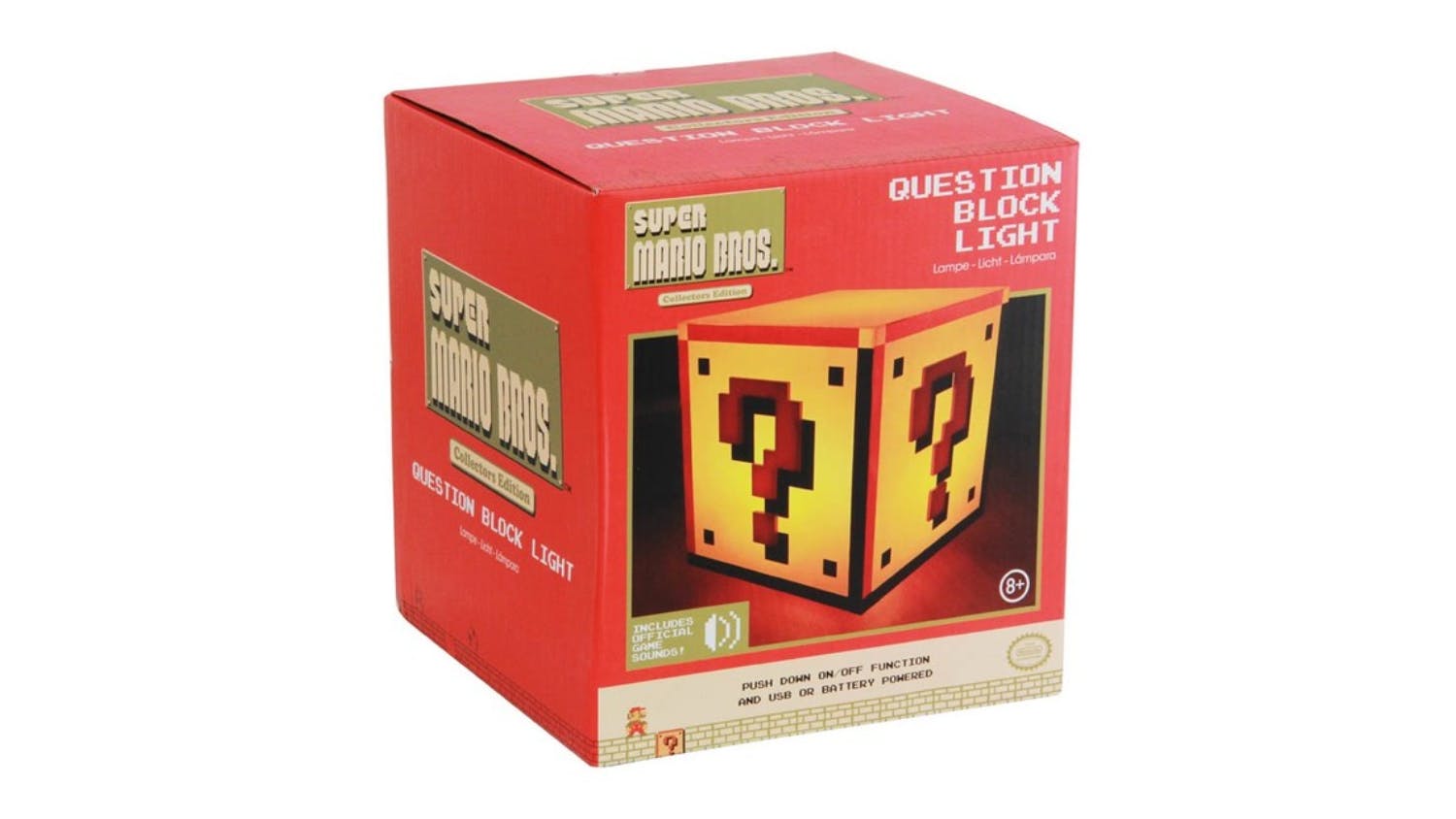 Paladone Novelty Figurine Light - Mario Question Block