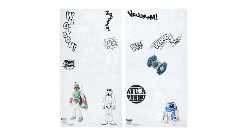 Paladone Themed Glow-In-The-Dark Wall Decal Pack - Star Wars"