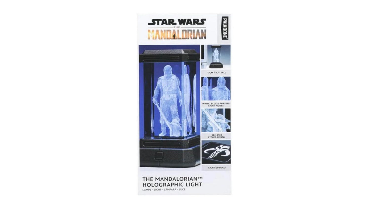 Paladone Holographic Desk Lamp - The Mandalorian