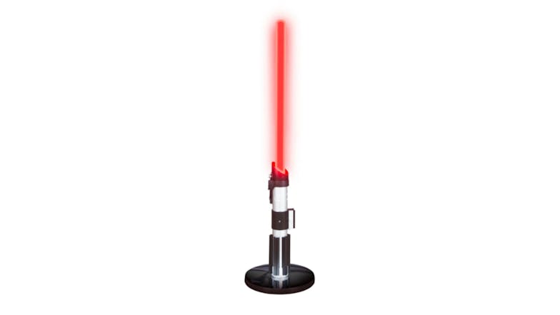 Ukonic Novelty Star Wars Lightsaber Desk Lamp - Sith Red