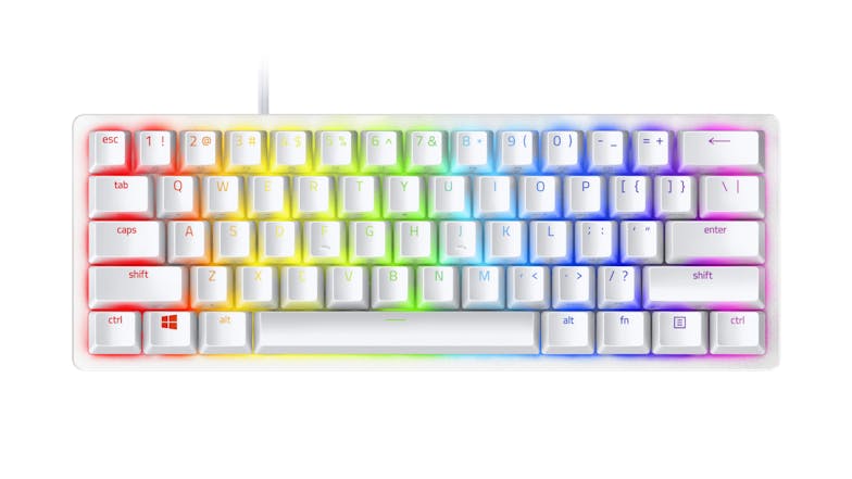 Razer Huntsman Mini Optical Gaming Keyboard - Clicky Purple Switch (Mercury Edition)