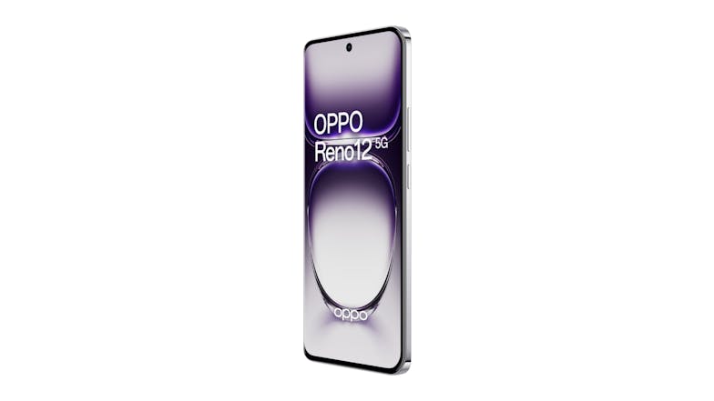 OPPO Reno12 5G 256GB Smartphone - Astro Silver (Open Network)