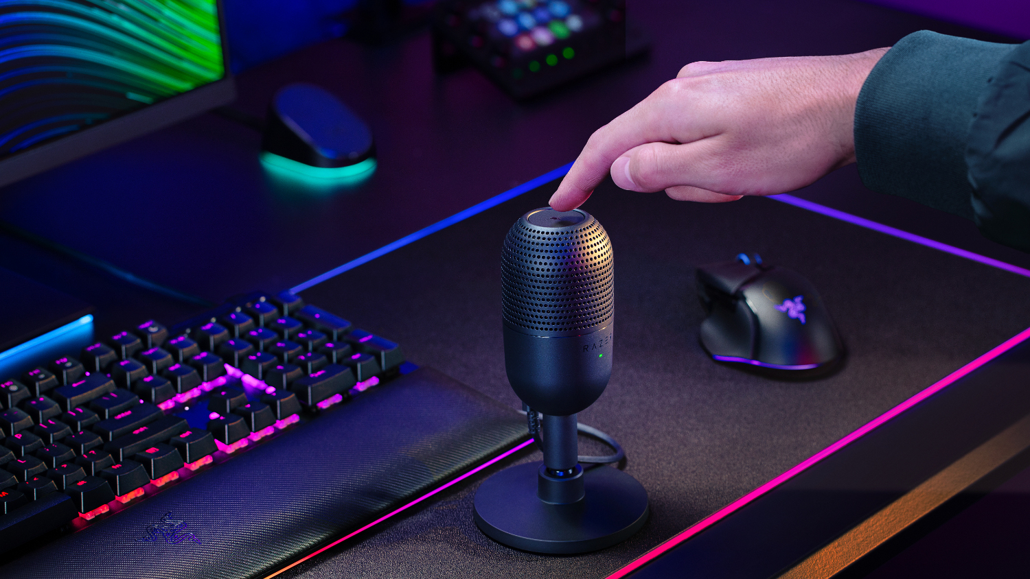 Razer Seiren V3 Mini Compact USB Microphone - Black