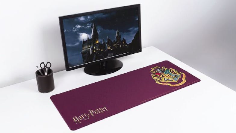 Paladone Non-Slip Desk Mat 30 x 80cm - Hogwarts School Crest