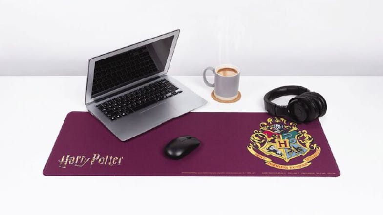 Paladone Non-Slip Desk Mat 30 x 80cm - Hogwarts School Crest