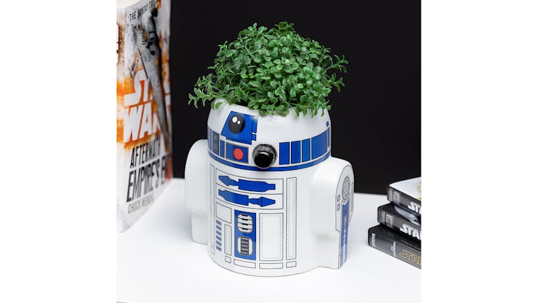 Paladone Novelty Desk Pen & Plant Pot - R2D2