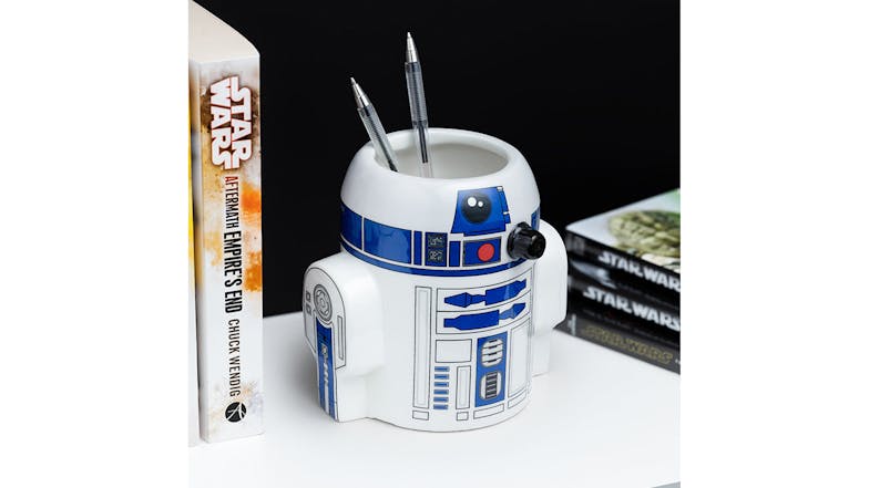 Paladone Novelty Desk Pen & Plant Pot - R2D2