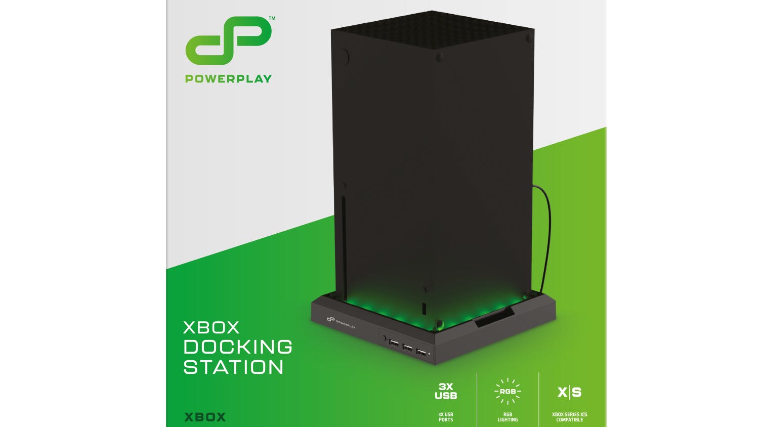 PowerPlay LED Illuminated Docking Station For Xbox Series X/S