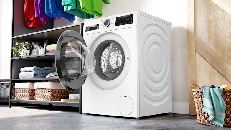 Bosch 9kg 13 Program Front Loading Washing Machine - White (Series 6/WGG244Z9AU)