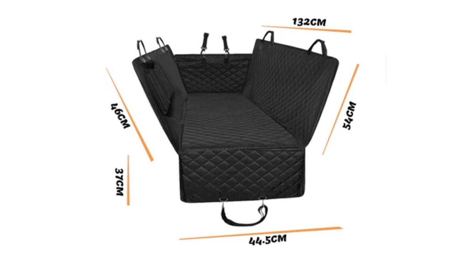 eDog Car Backseat Protective Cover Dog Hammock