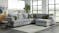 Hamilton 5 Seater Fabric Corner Sofa with Chaise