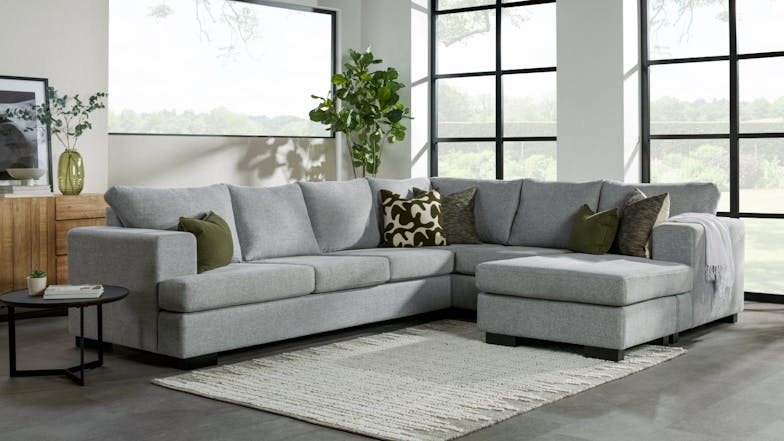 Hamilton 5 Seater Fabric Corner Sofa with Chaise