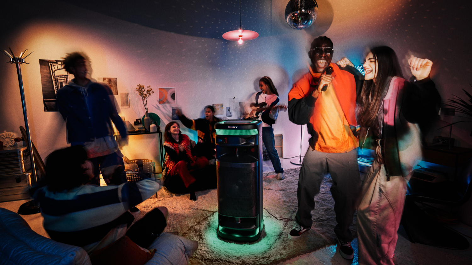 Sony ULT TOWER 10 Portable Bluetooth Party Speaker - Black (SRSULT1000)