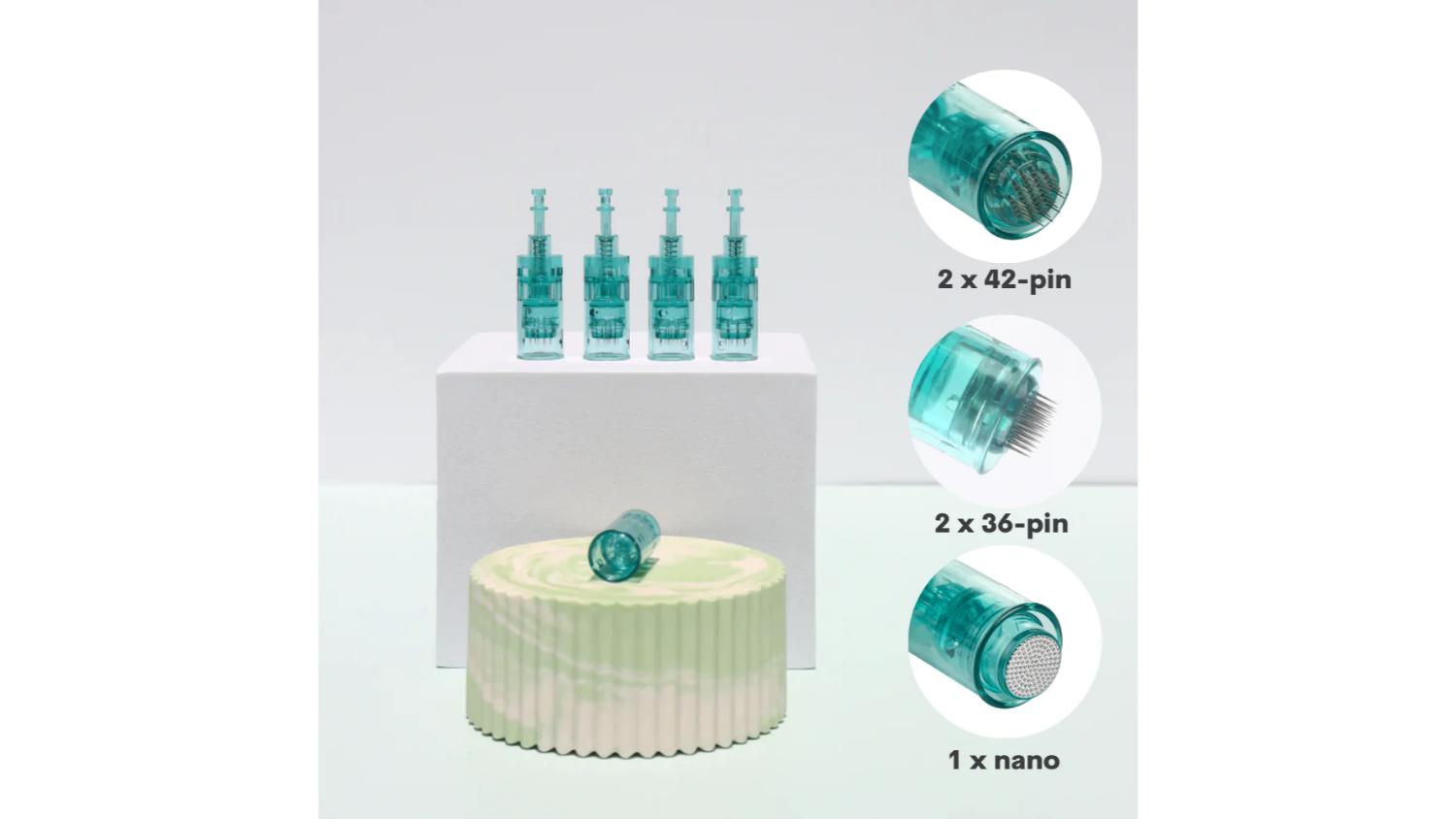 Dr. Pen A6S Ultima Microneedling System Body Cartridge Combo Pack 5pcs.