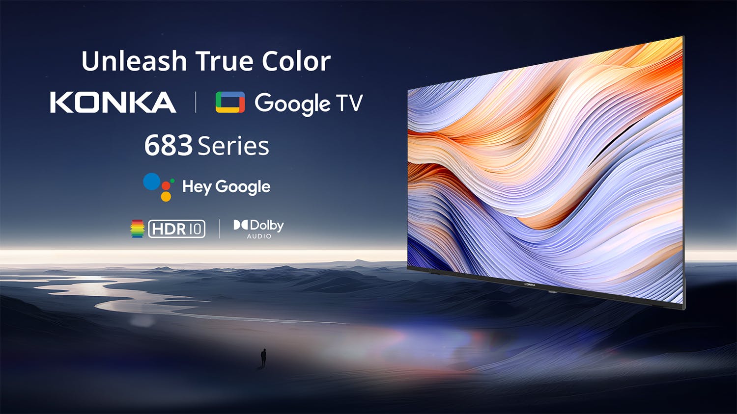 Konka 32" Smart Google LED TV (2024)