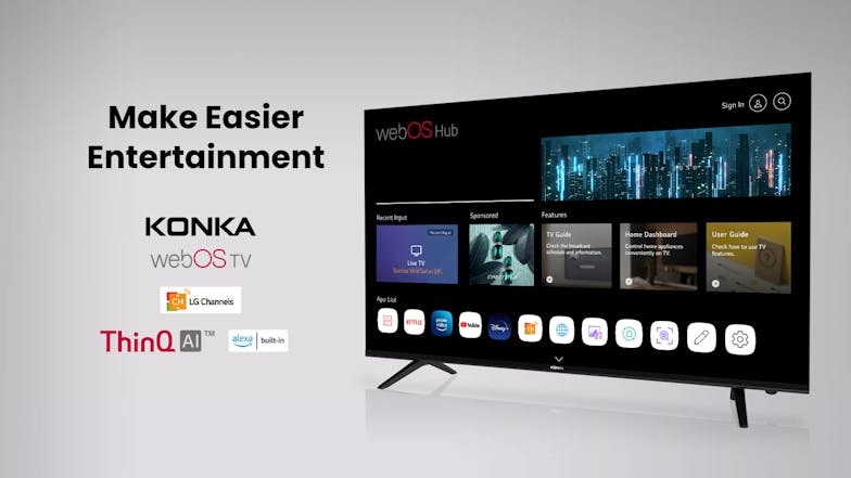 Konka 50" Series 702 4K Smart LED TV