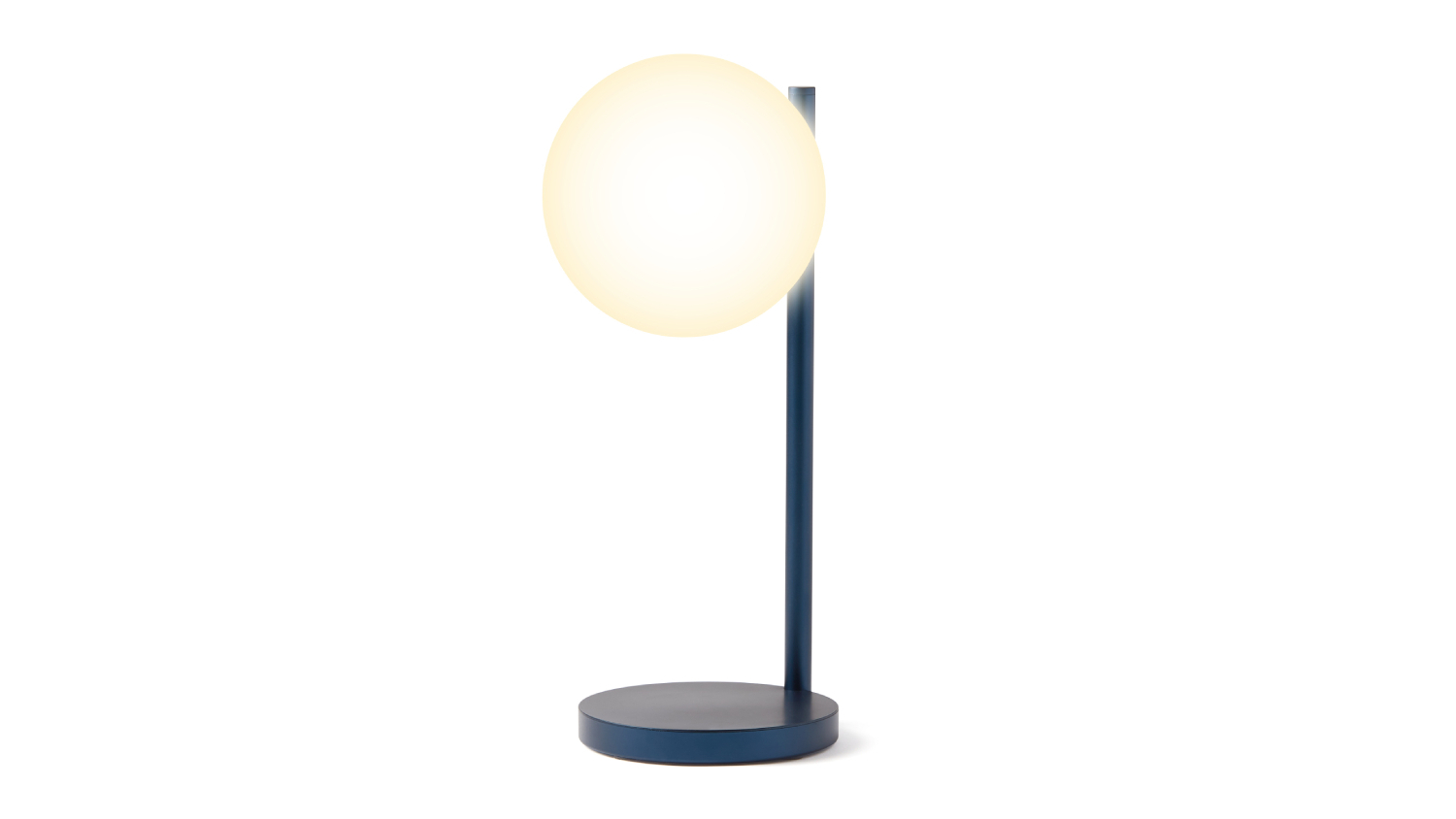 Lexon Bubble Desk Lamp with Wireless Charging - Dark Blue