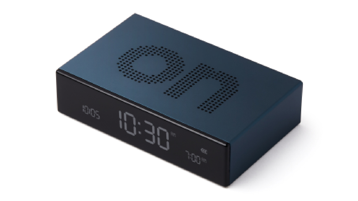 Lexon Flip Premium LCD Alarm Clock - Blue