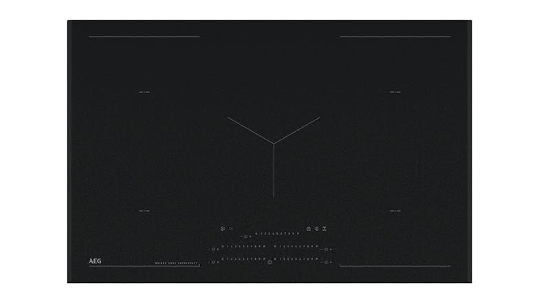 AEG 80cm 5 Zone Induction Cooktop - Matte Black (SaphirMatt/NIK85M00AZ)