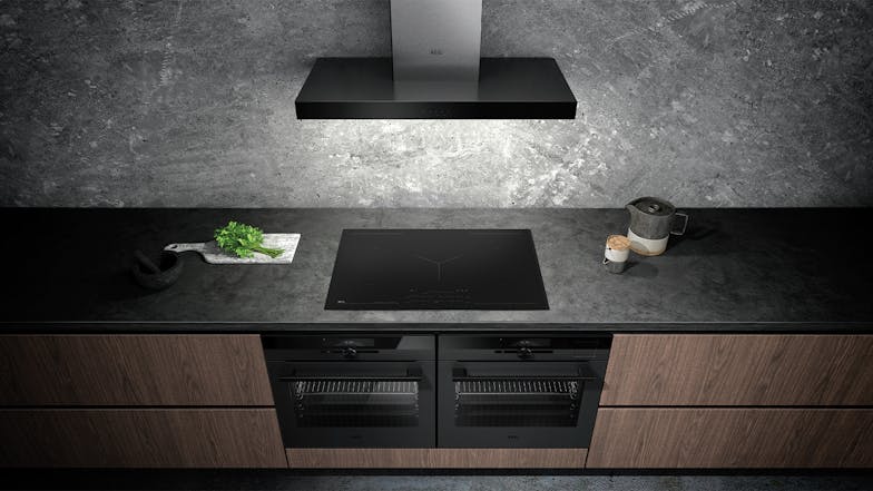 AEG 80cm 5 Zone Induction Cooktop - Matte Black (SaphirMatt/NIK85M00AZ)