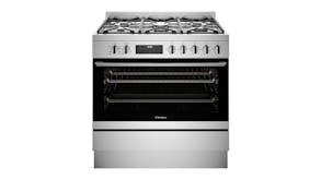 Westinghouse 90cm Dual Fuel Freestanding Oven with Gas Cooktop - Stainless Steel (WFE9515SD)