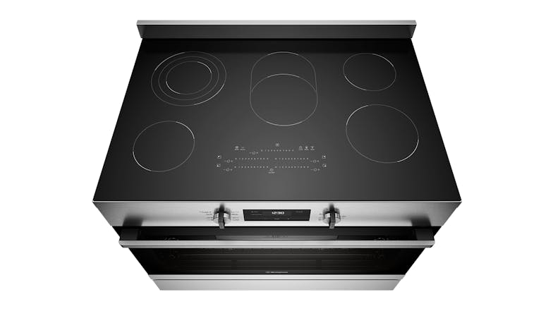 Westinghouse 90cm Freestanding Oven with Ceramic Cooktop - Stainless Steel (WFE9546SD)