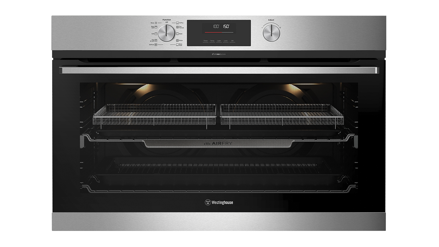 Westinghouse 90cm 10 Function Built-In Large Oven - Stainless Steel (WVEP9716SD)