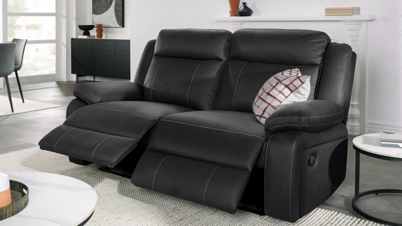 Bentley 2 Piece Fabric Recliner Lounge Suite