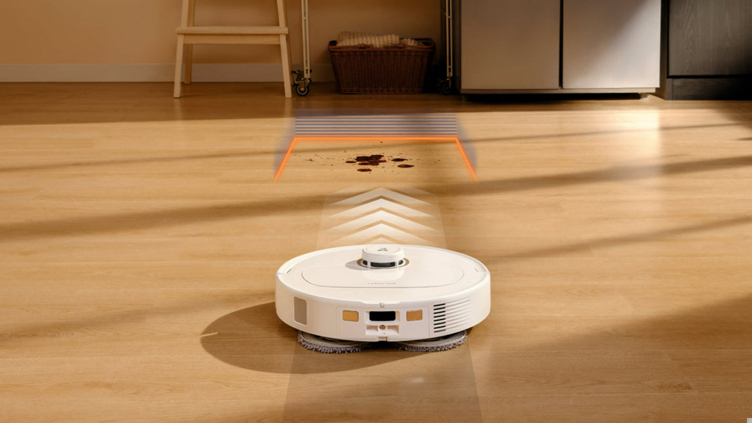 Roborock Qrevo MaxV Robotic Vacuum & Mop with Multifunctional Docking Station - White (RR-QRMV02W)
