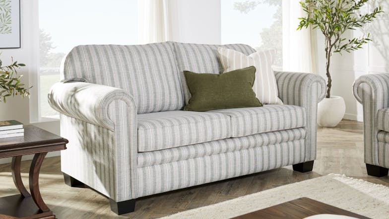 Zurich 2 Piece Fabric Lounge Suite