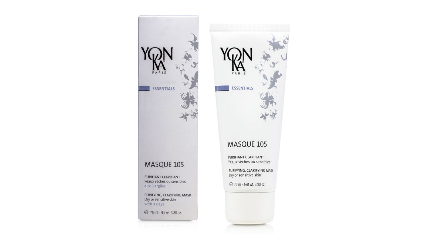 Yonka Essentials Masque 105 - Purifying Clarifying Mask (Dry Or Sensitive Skin) - 75ml/3.3oz