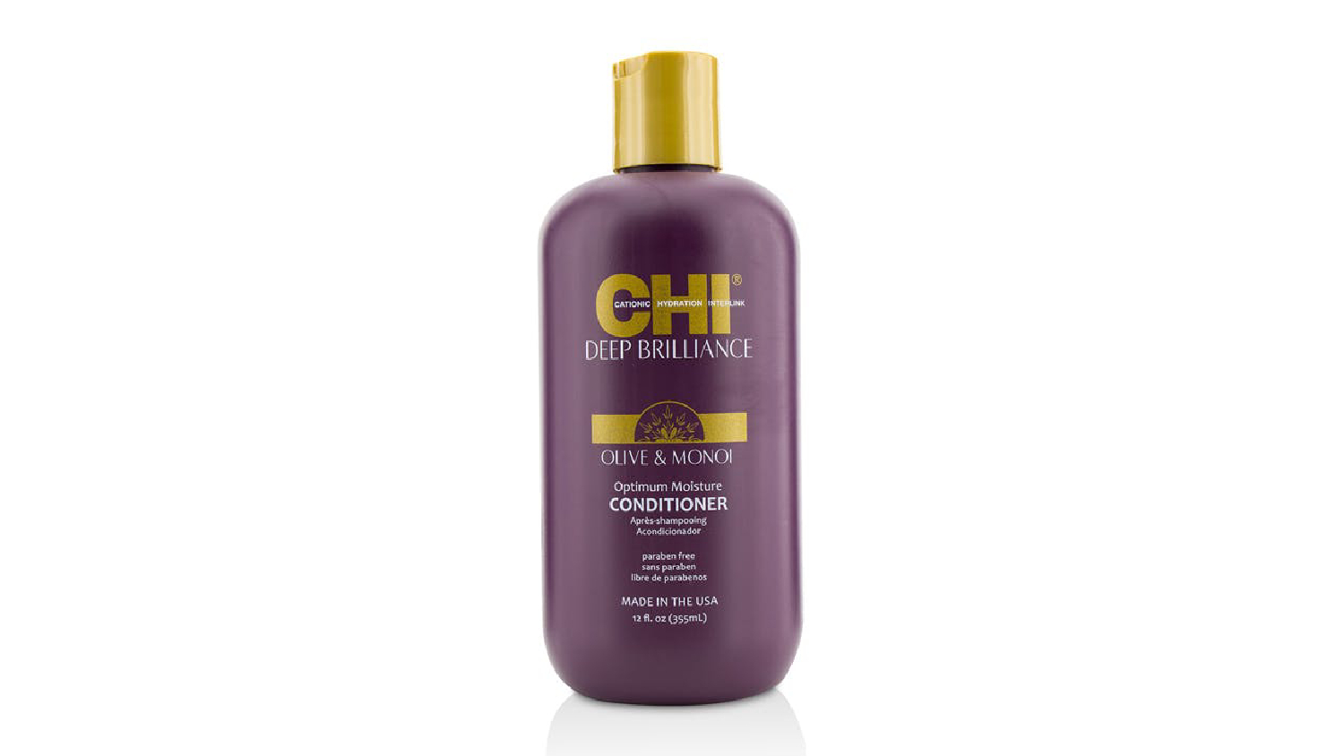 CHI Deep Brilliance Olive and Monoi Optimum Moisture Conditioner - 355ml/12oz