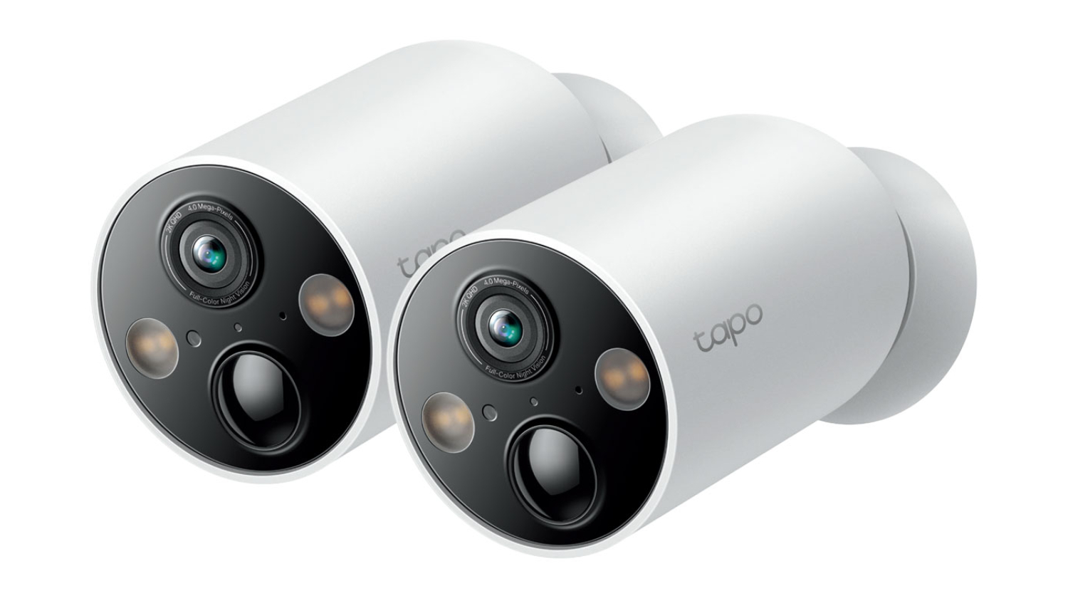 Tp-Link Tapo C425 2K 4MP Indoor/Outdoor Wire-Free Security Camera - 2 Pack (White)