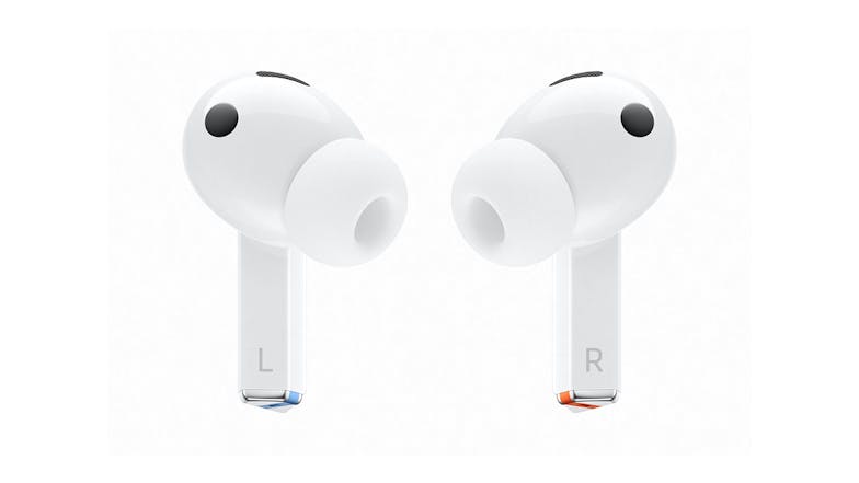 Samsung Galaxy Buds3 Pro Active Noise Cancelling True Wireless In-Ear Headphones - White