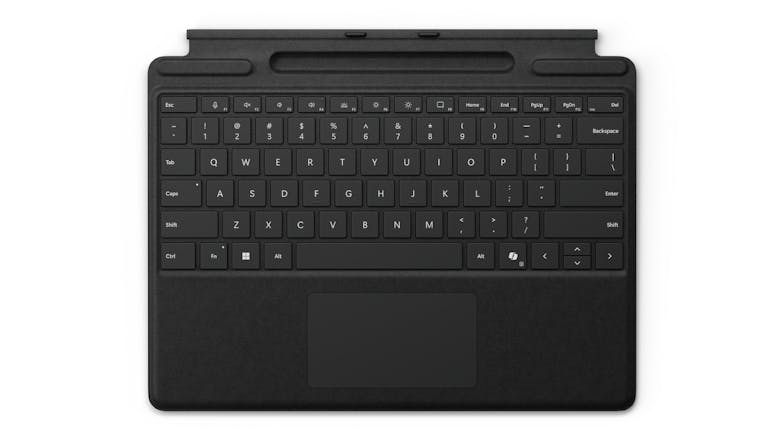 Microsoft Surface Pro Keyboard with Pen Storage - Black (For Pro 11 Edition/Pro 9/Pro 8)