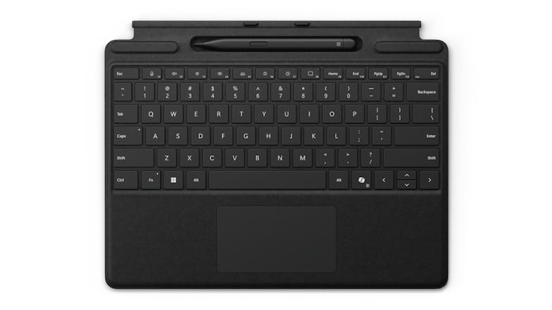 Microsoft Surface Pro Keyboard with Pen Storage - Black (For Pro 11 Edition/Pro 9/Pro 8)