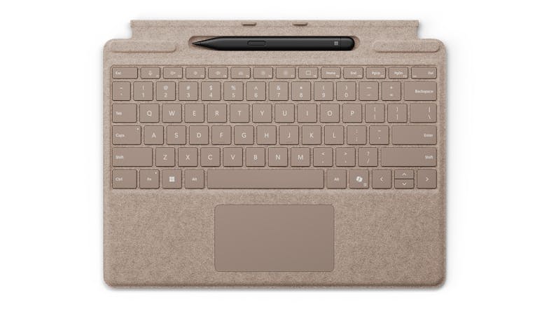 Microsoft Surface Pro Keyboard with Pen Storage - Dune (For Pro 11 Edition/Pro 9/Pro 8)