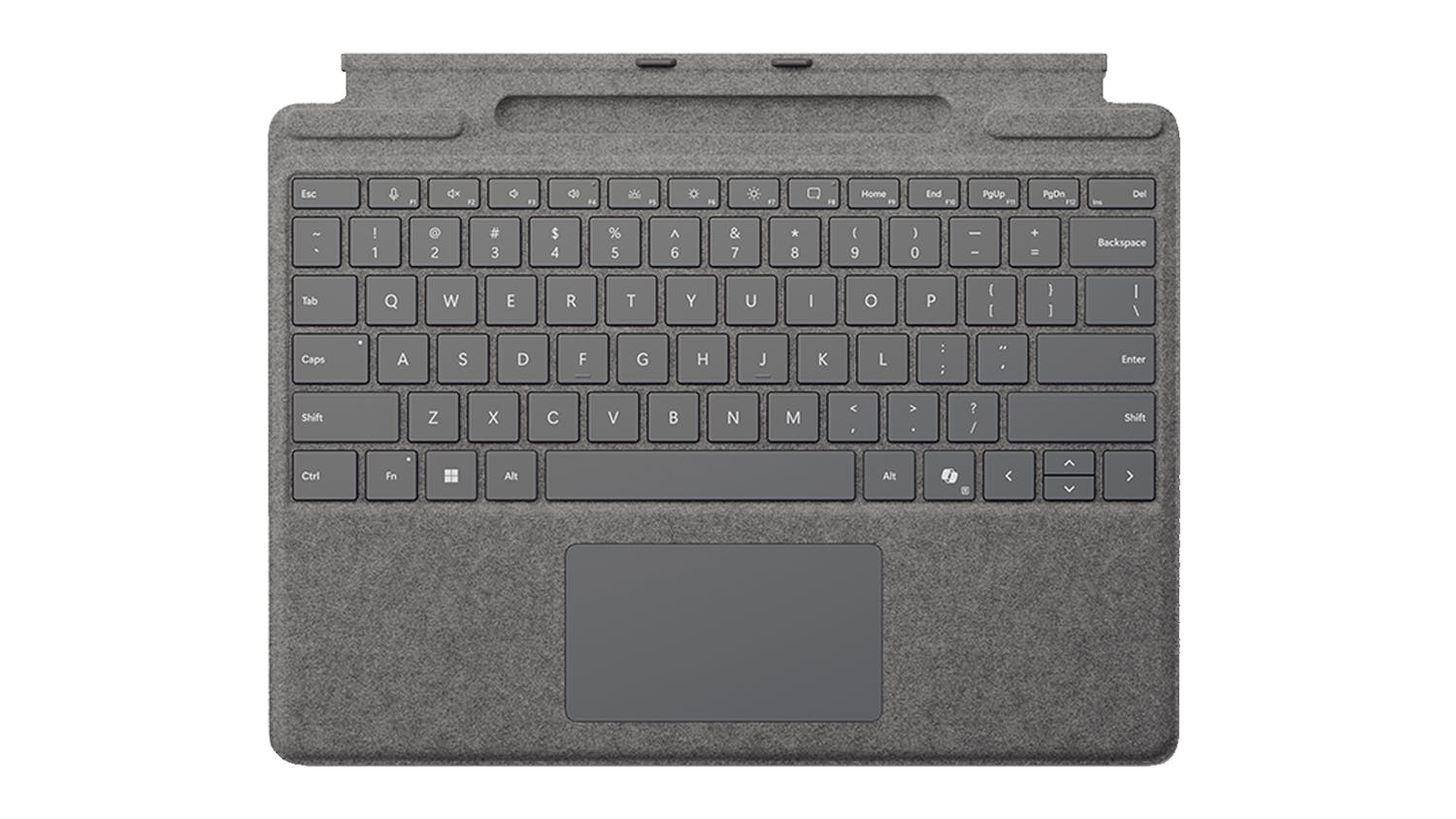 Microsoft Surface Pro Keyboard with Slim Pen 2 - Platinum (For Pro 11 Edition/Pro 9/Pro 8)