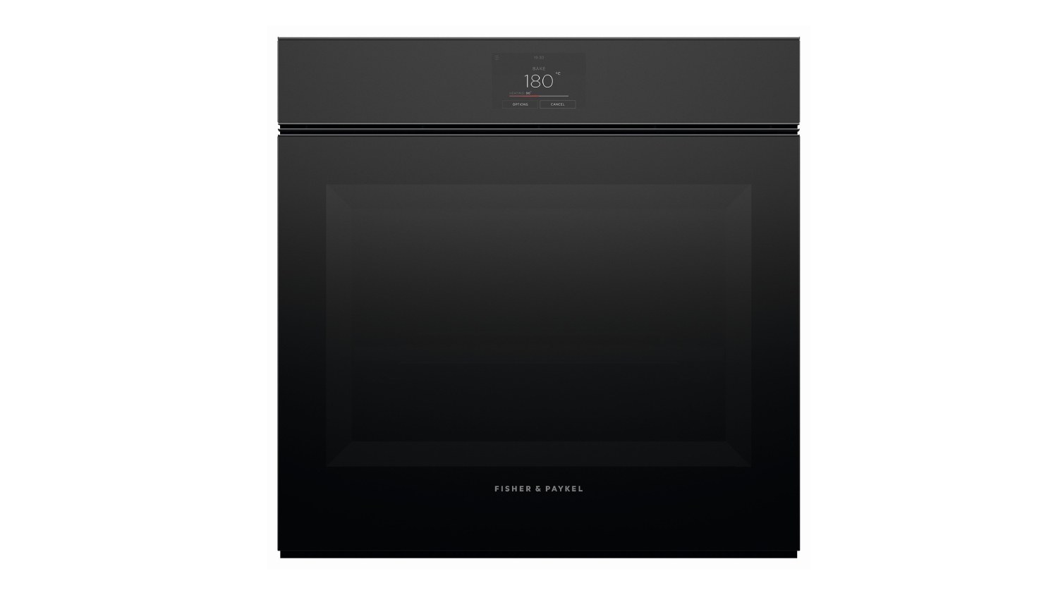Fisher & Paykel 60cm Built-In Oven with 16 Functions - Black Glass (Series 9/OB60SMPTNB1)