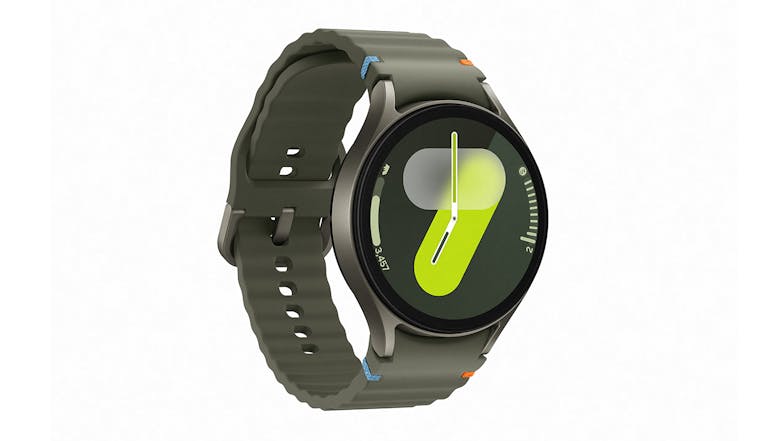 Samsung Galaxy Watch7 Smartwatch - Green Case with Green Band (44mm Case, GPS, Bluetooth)