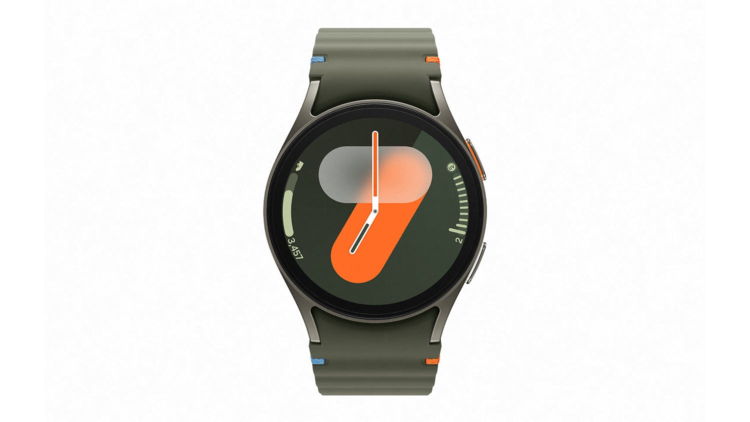 Samsung Galaxy Watch7 Smartwatch - Green Case with Green Band (40mm Case, GPS, Bluetooth)