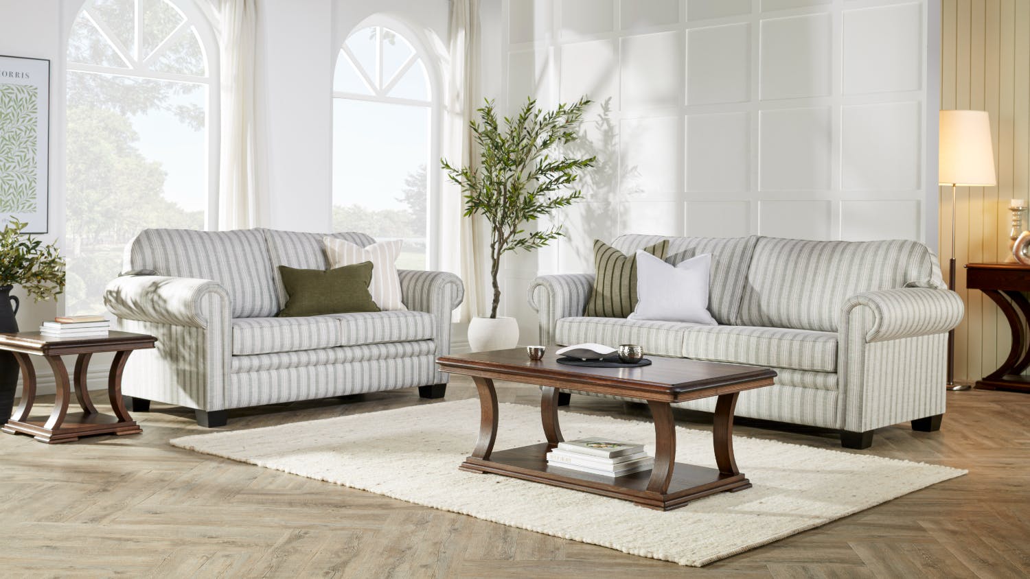 Zurich 3 Seater Fabric Sofa